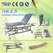 Hospital Stainless Steel Transport Stretcher Cart